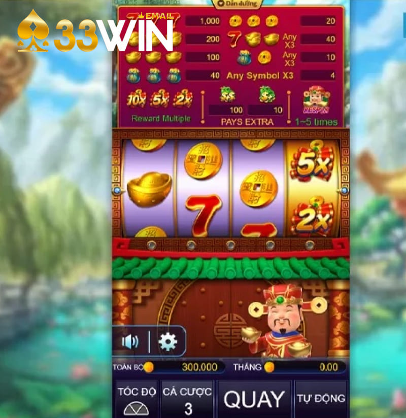Chi tiết cách tính tiền thưởng tại game nổ hũ thần tài
